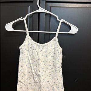 Floral Spaghetti Strap Top
